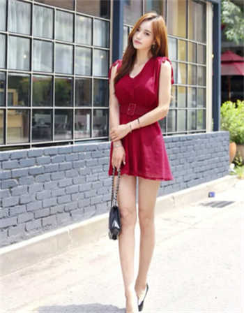 sw493短发女